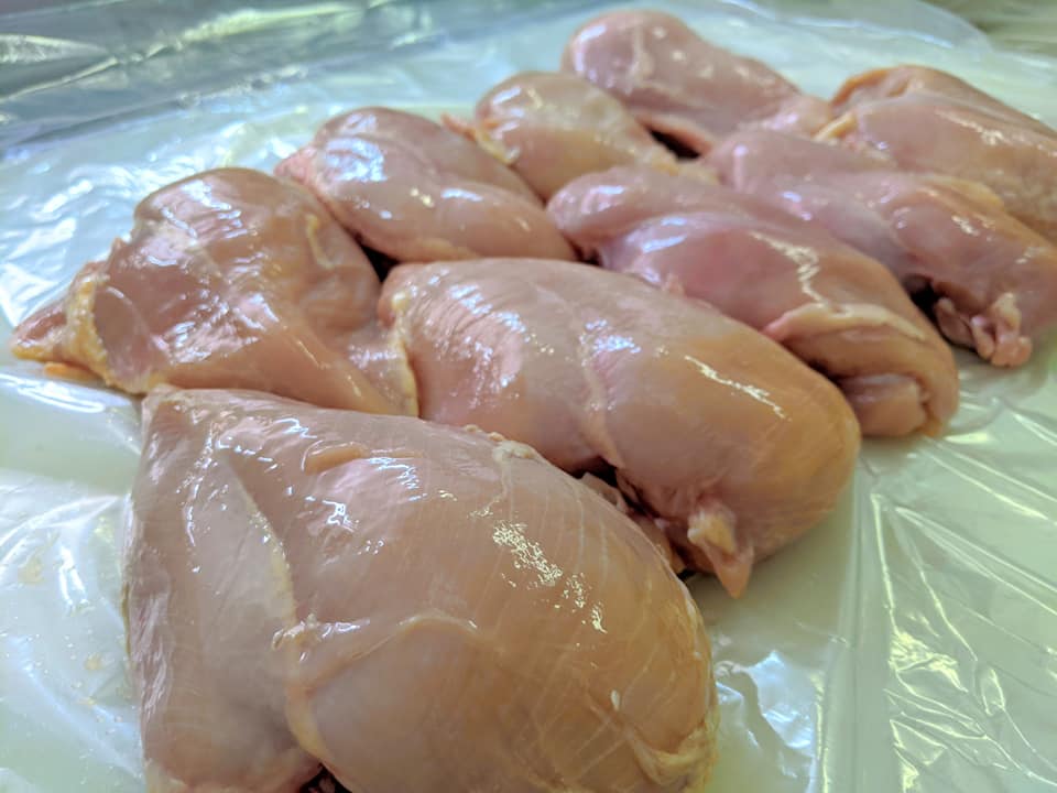 Boneless Skinless Chicken Breasts (8 packs, 1 lb. per pack