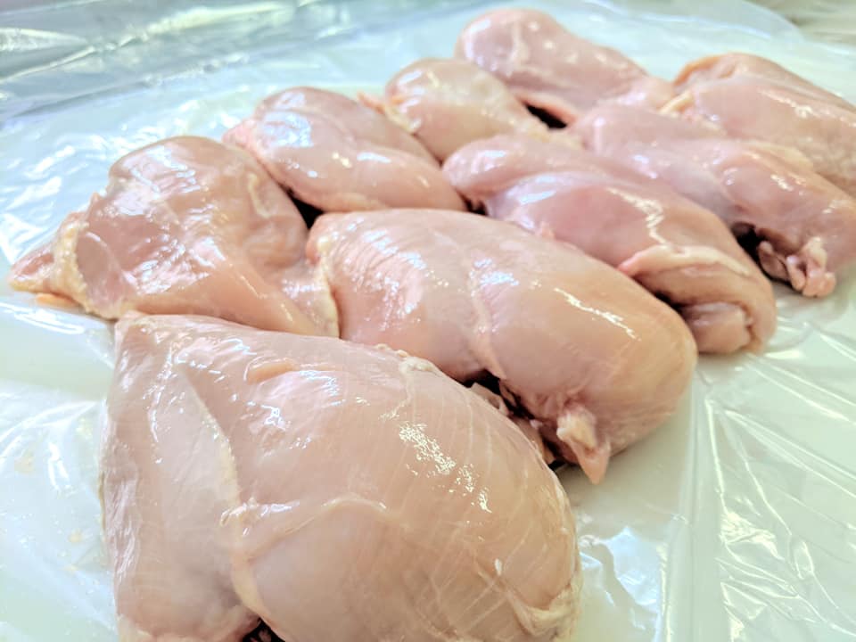 Boneless Skinless Chicken Breasts (8 packs, 1 lb. per pack)